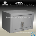 Mini small metal steel safe box with simply key opening